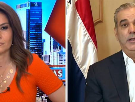 Abinader en entrevista con Fox News resalta política de reciprocidad económica con EEUU