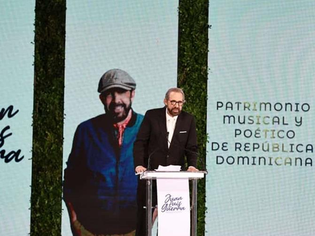 El canto de Juan Luis Guerra, patrimonio musical y poético de la República Dominicana