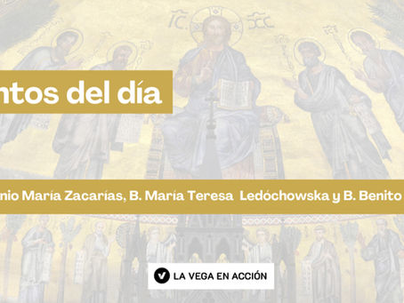 Santos del día