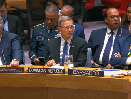 Por vez número 16, República Dominicana clama en la ONU por Haití: "El tiempo se agotó"