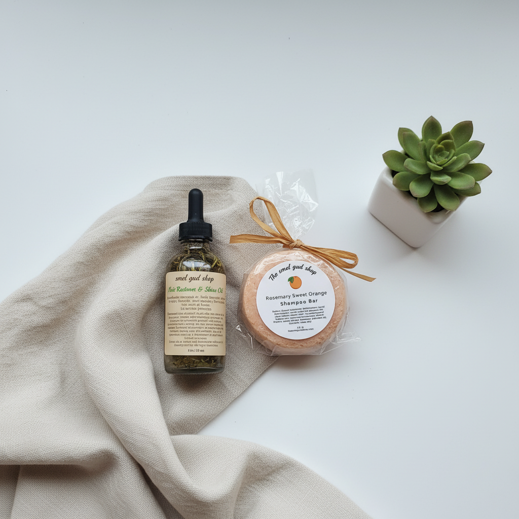 Crown Care Collection-Hair Oil & Shampoo Conditioning Bar