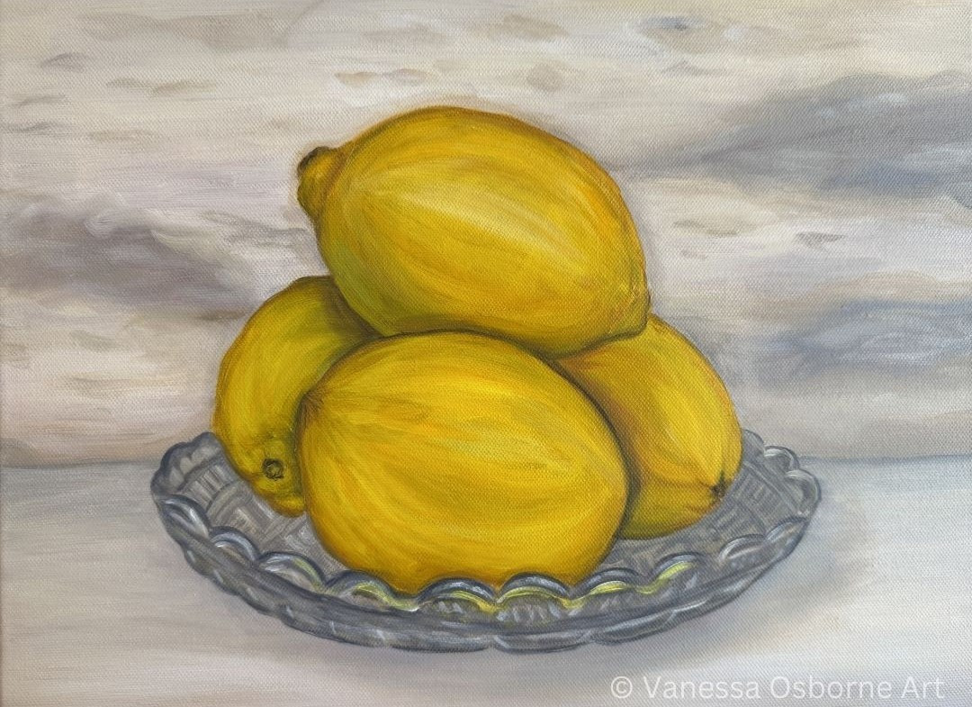 Drop of Sunlit Lemons