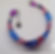Pink Blue Wrap Bracelet