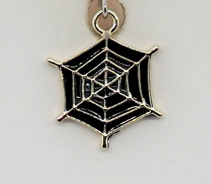 Thumbnail: Spider & Web Earrings
