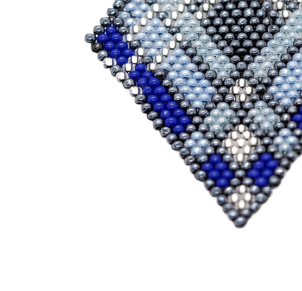 Thumbnail: Blue Plaid Pendant