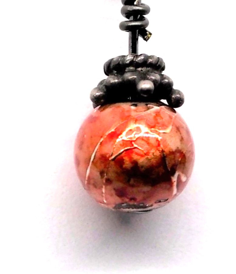 Thumbnail: Ball & Chain Orange Lamp