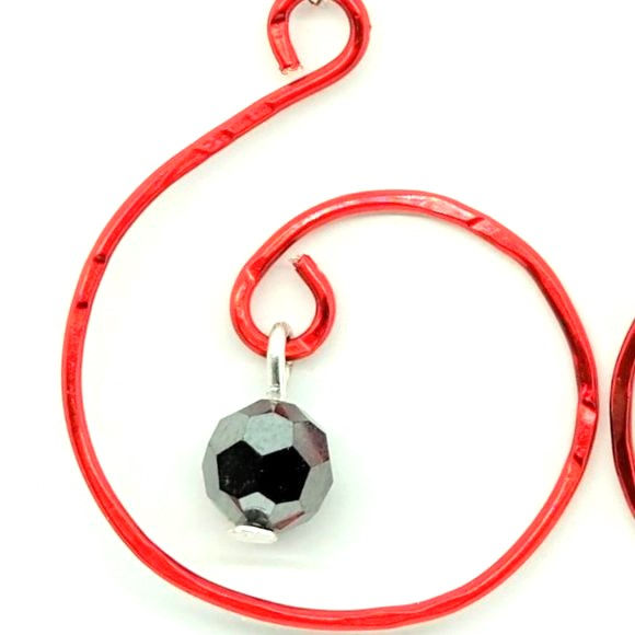 Thumbnail: Red Silver Swirl