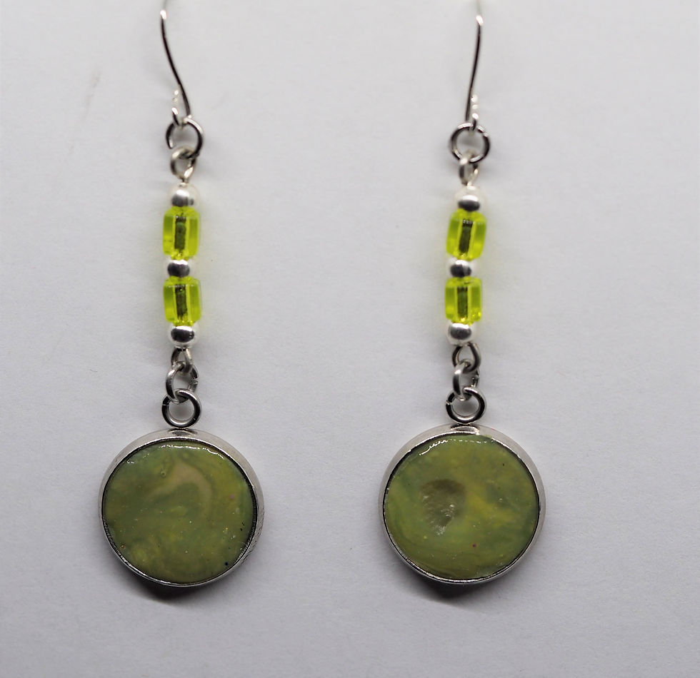Chartreuse Cubed Circles