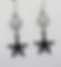 Cowboy Glittered Stars