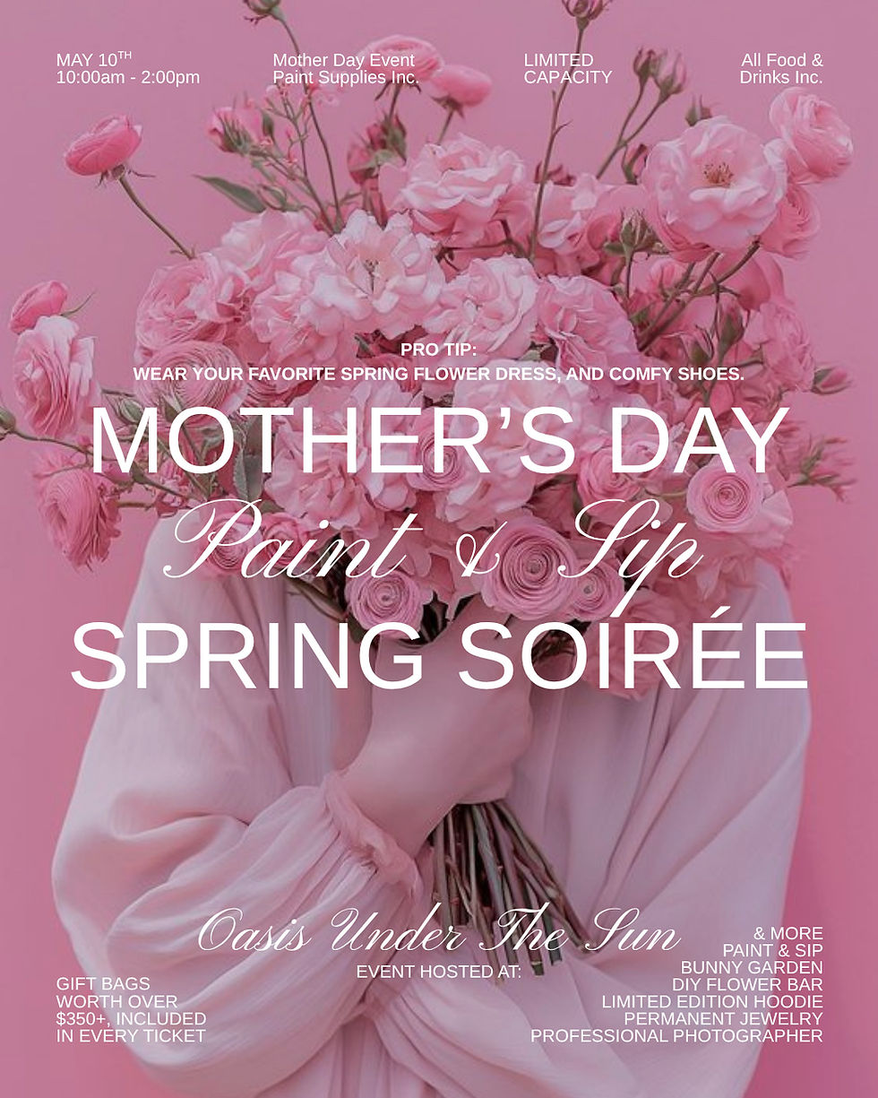 Sip & Social: Mother’s Day Spring Soirée
