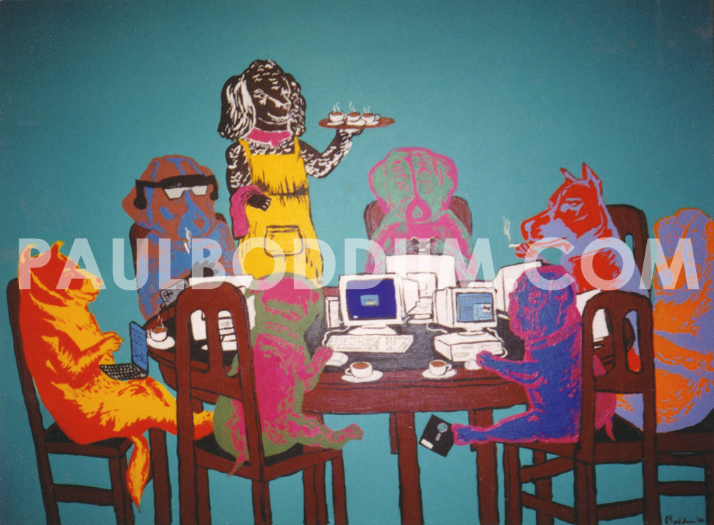 Dogs Playing Poker