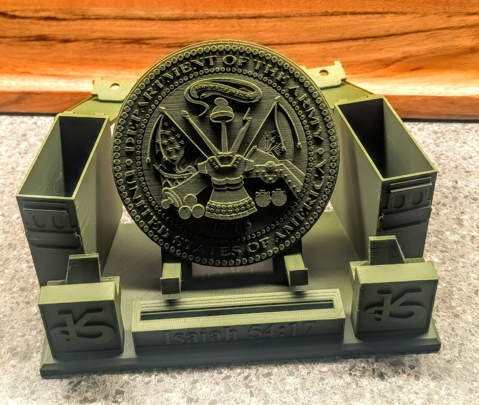 Thumbnail: Army Desk Display