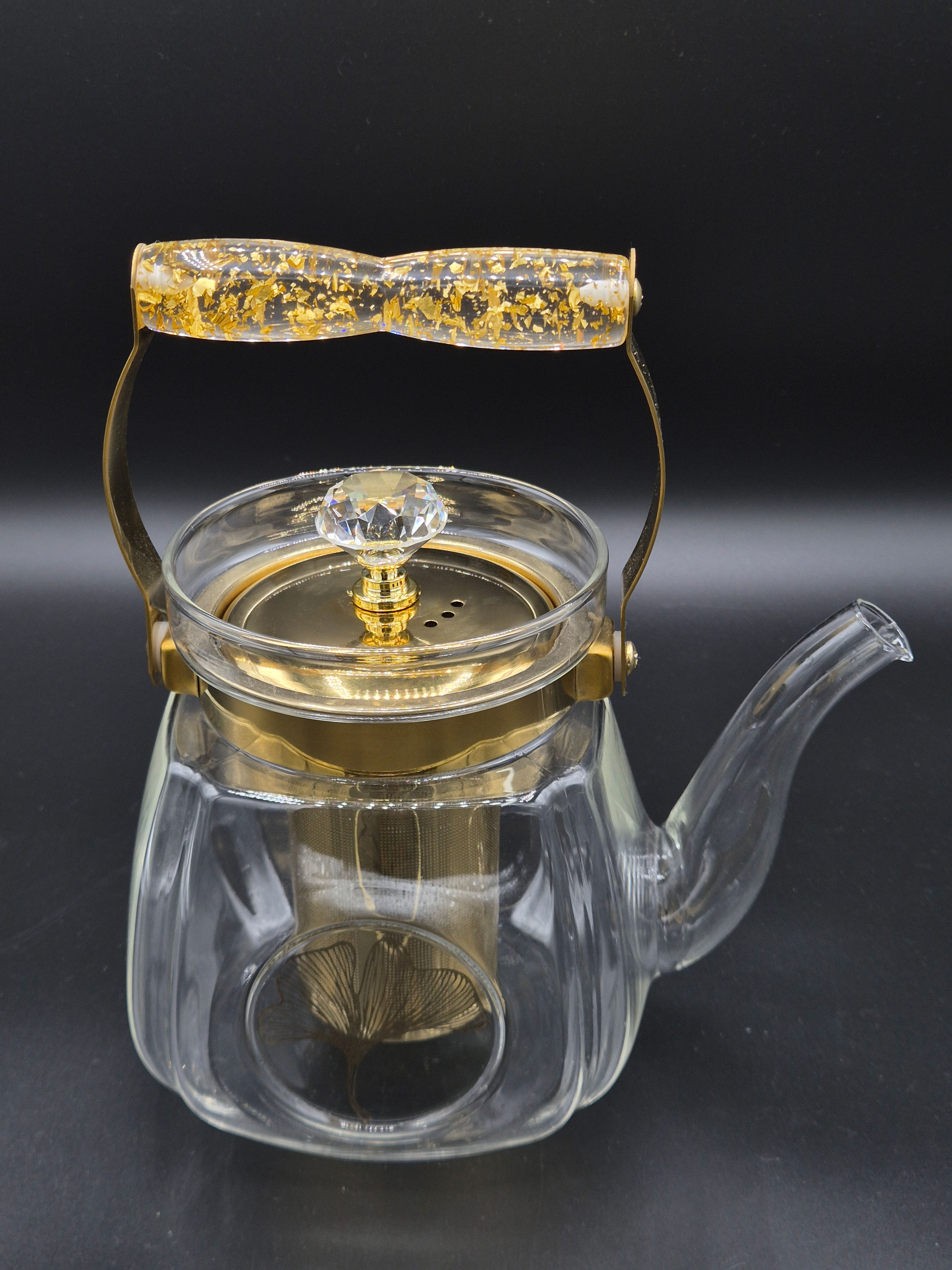 Tempered glass kettle