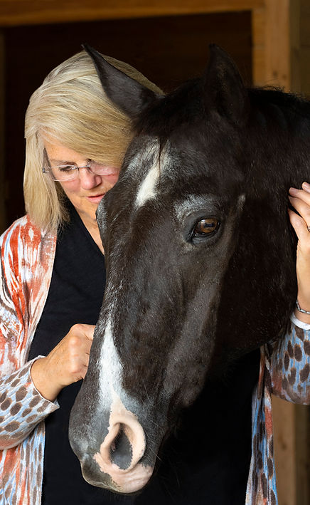 Kathy Shepard and Horse