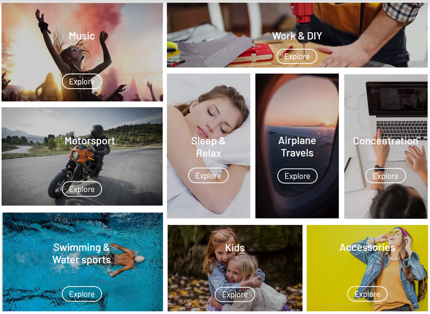 decilo earplugs for different situations