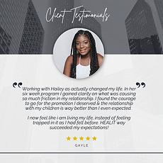 client testomonial for Hailey Spring