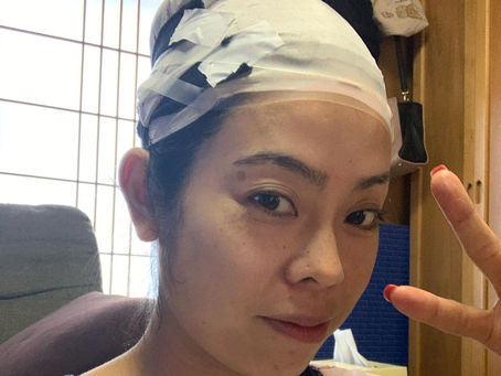 【人生初の白塗り体験】