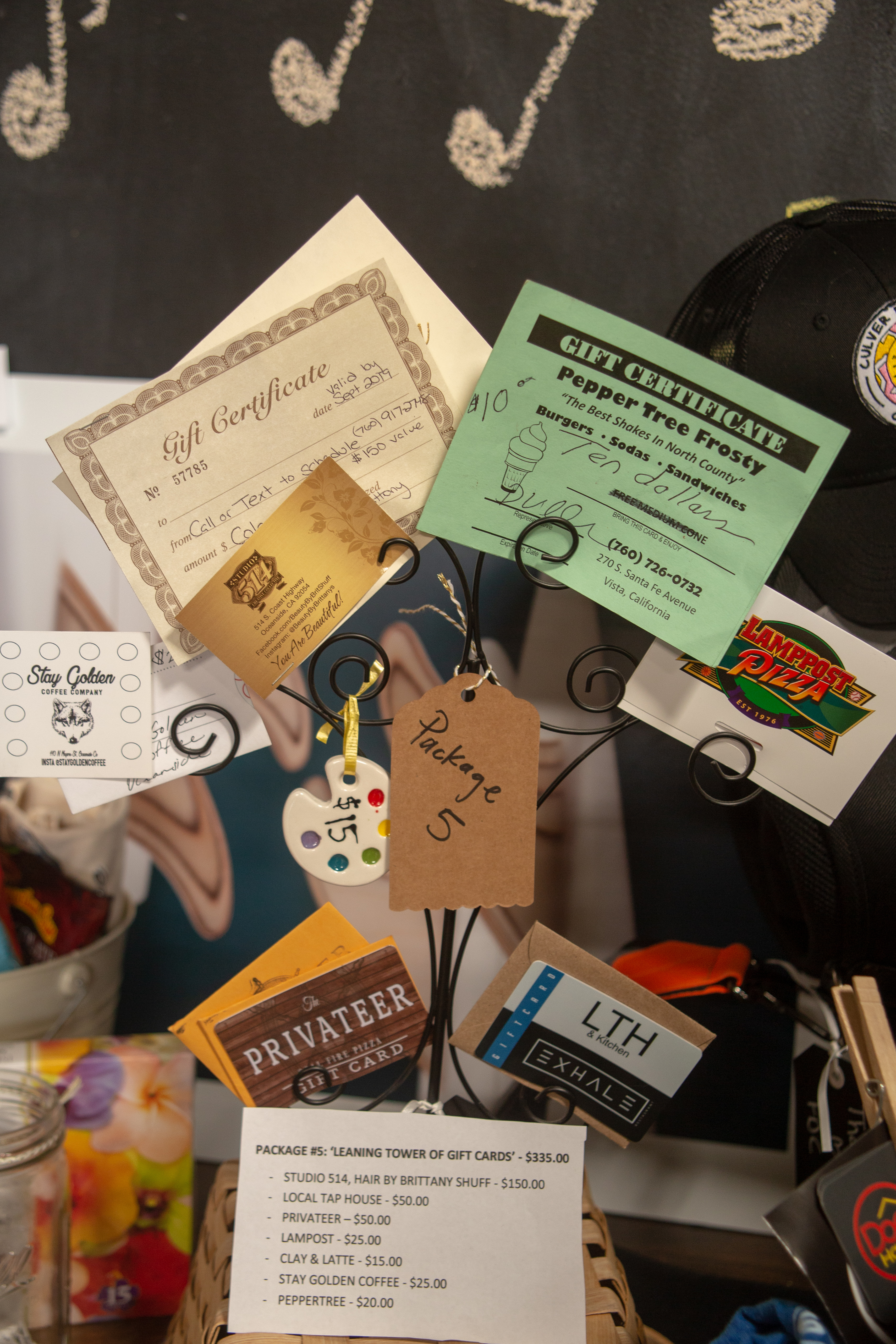 Raffle Prizes