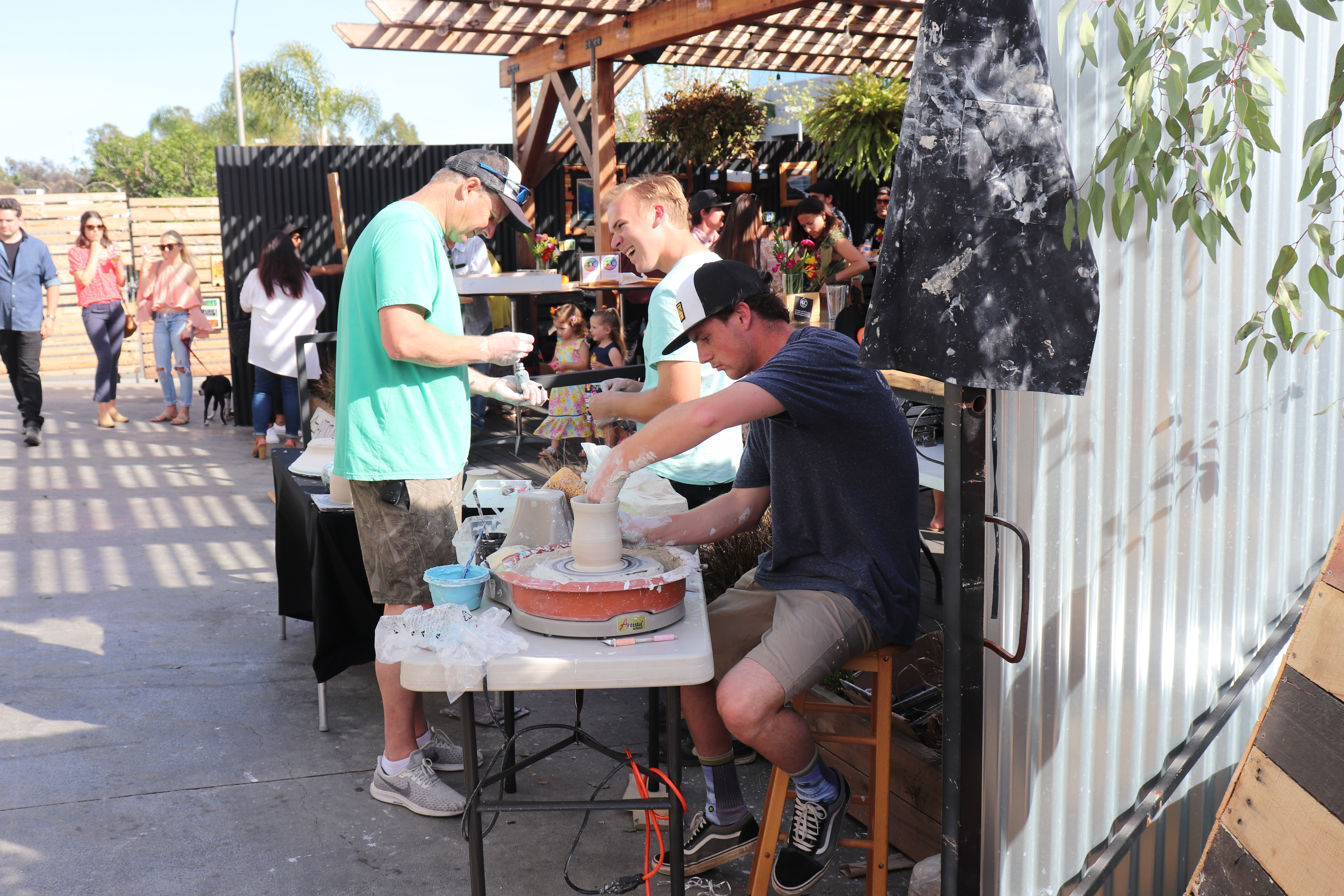 VHS Ceramics Students