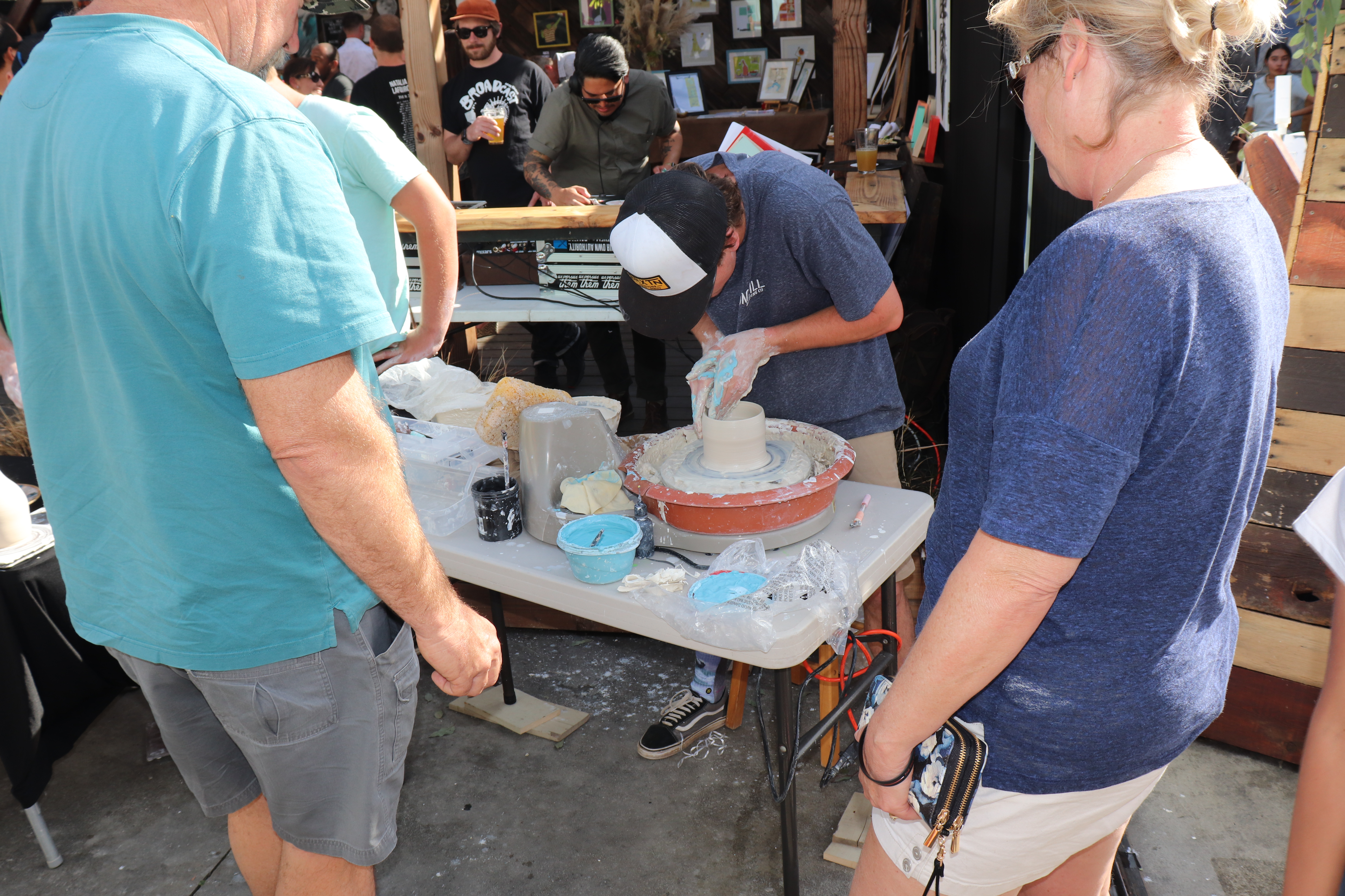 VHS Ceramics Students