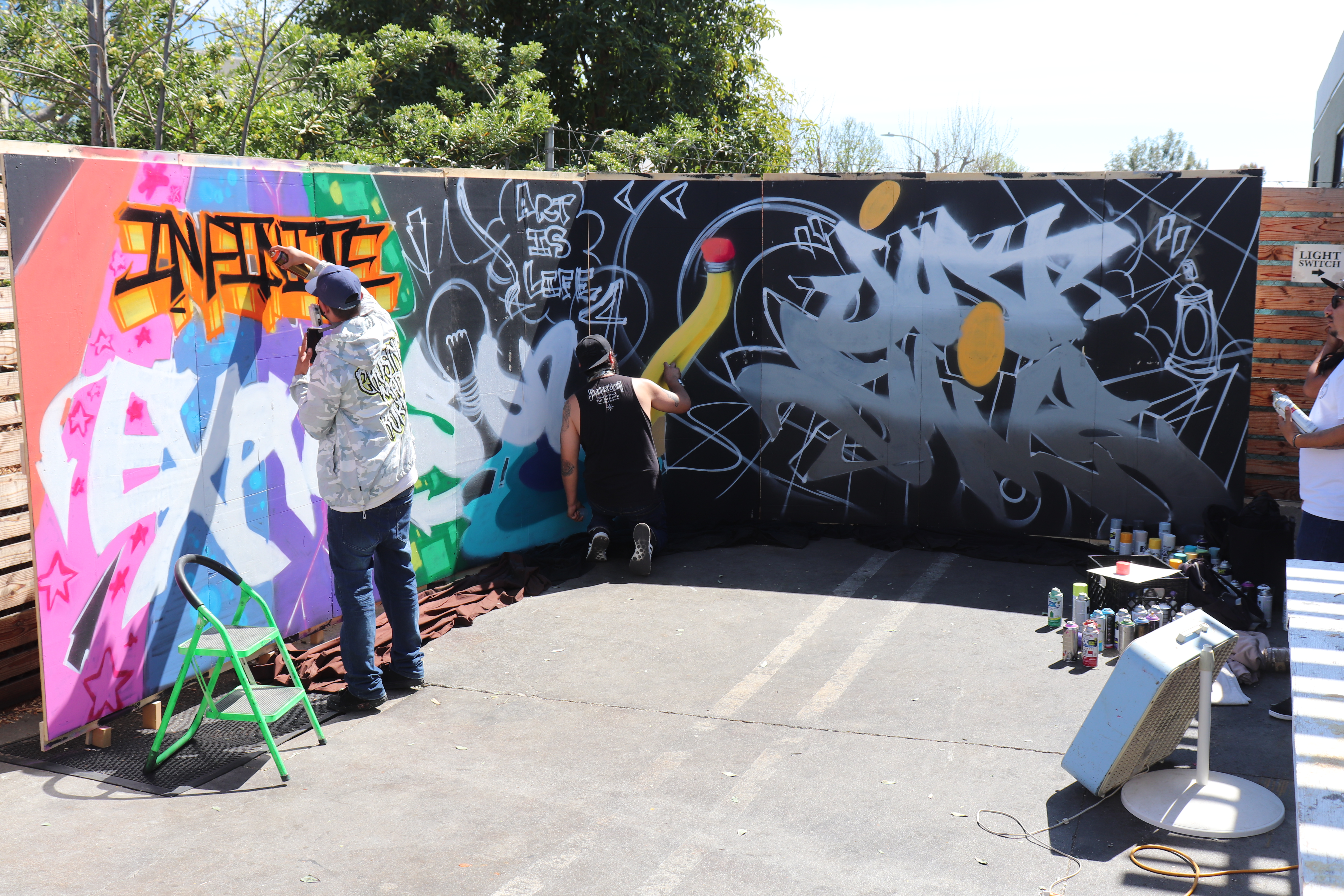 Creators Krew- Live Grafitti