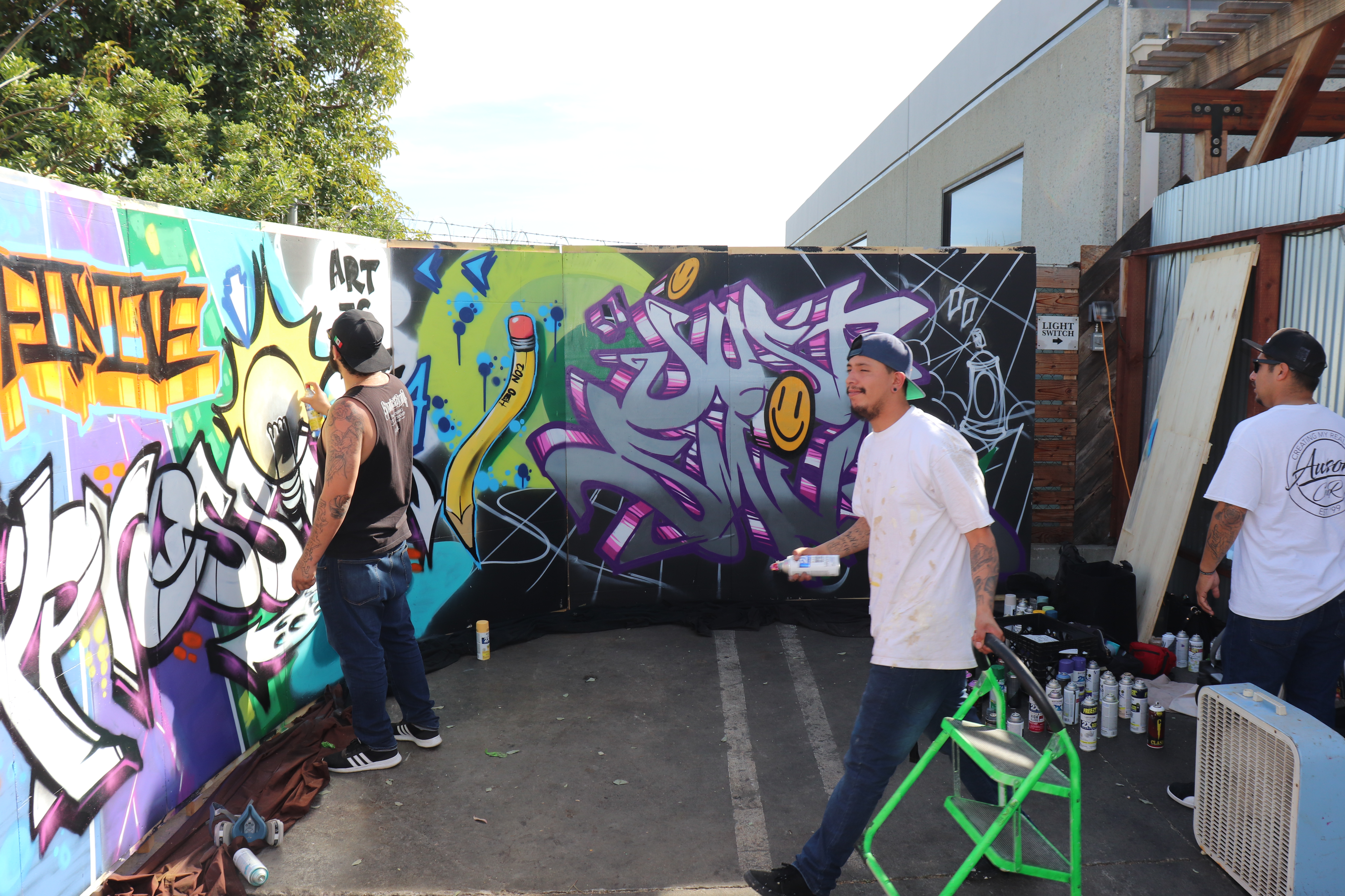 Creators Krew- Live Grafitti
