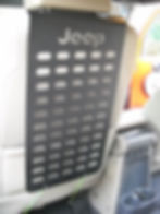 2007-18 JK Jeep front seat molle panel fits 2 or 4 dr.