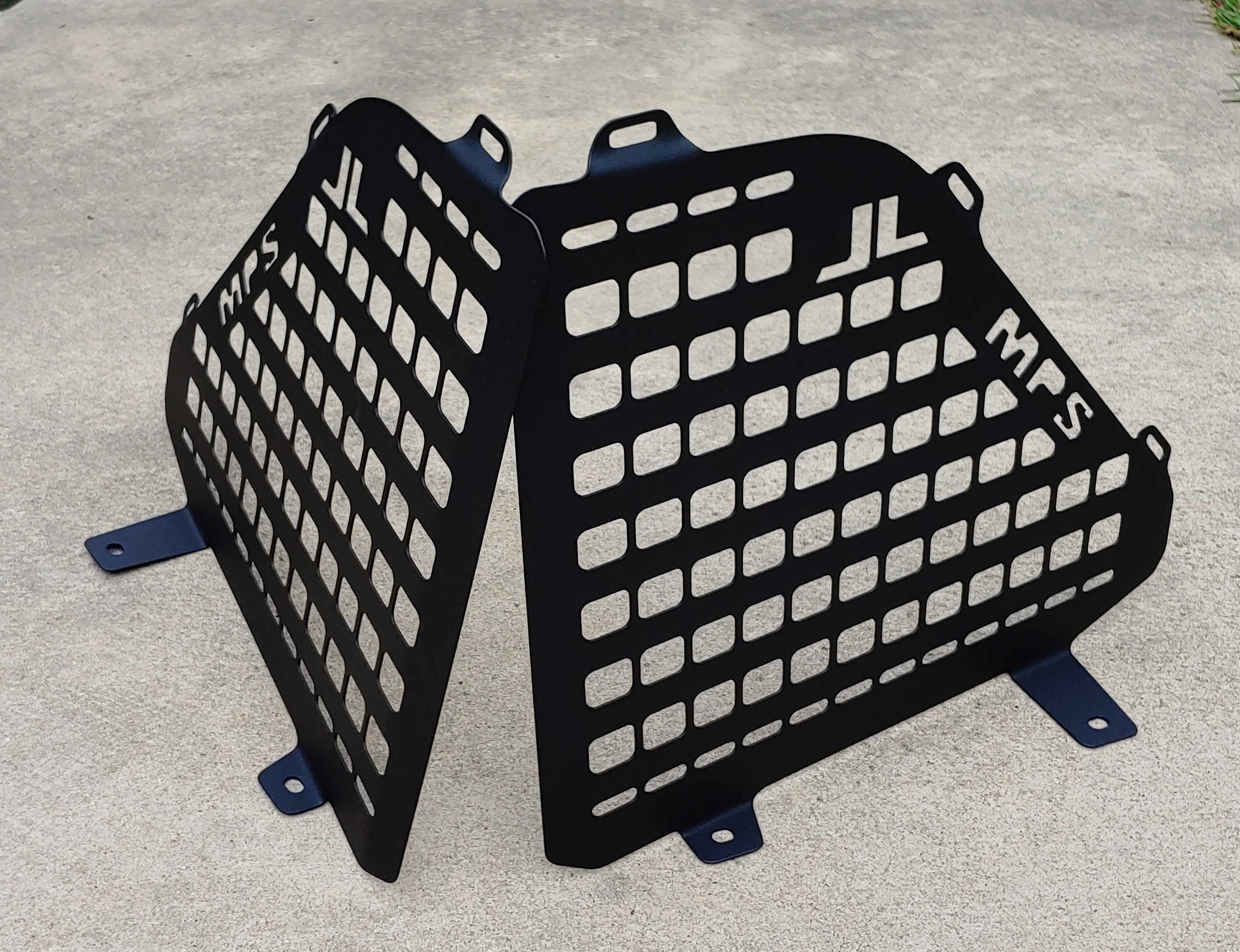 JLU Jeep rear cage molle panels