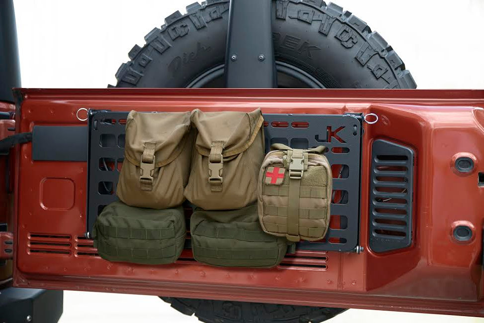 2007-18 JK fold down molle tailgate panel | MPS