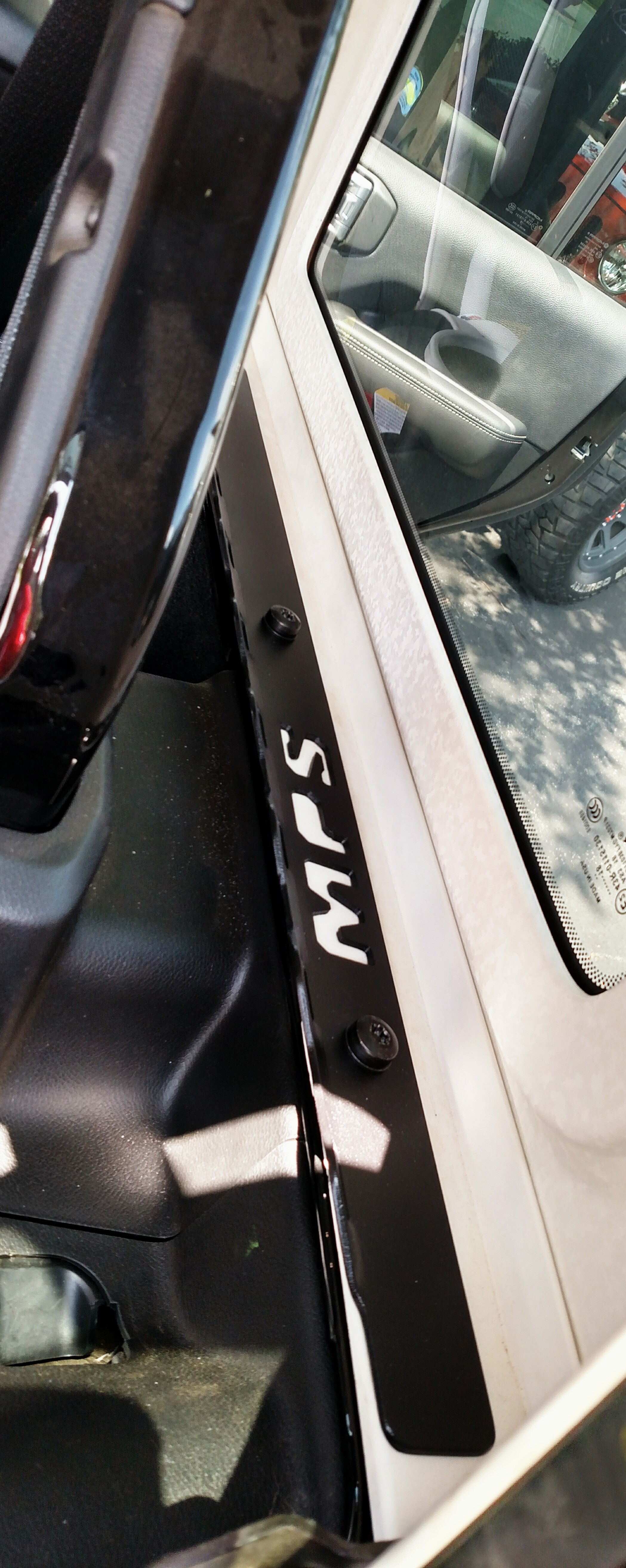 JLU JEEP WRANGLER TIE DOWN RAILS