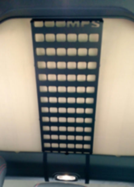 JLU JEEP WRANGLER REAR OVERHEAD MOLLE PANEL