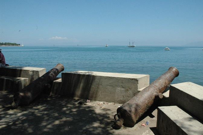 Bateria de costa-Díli.