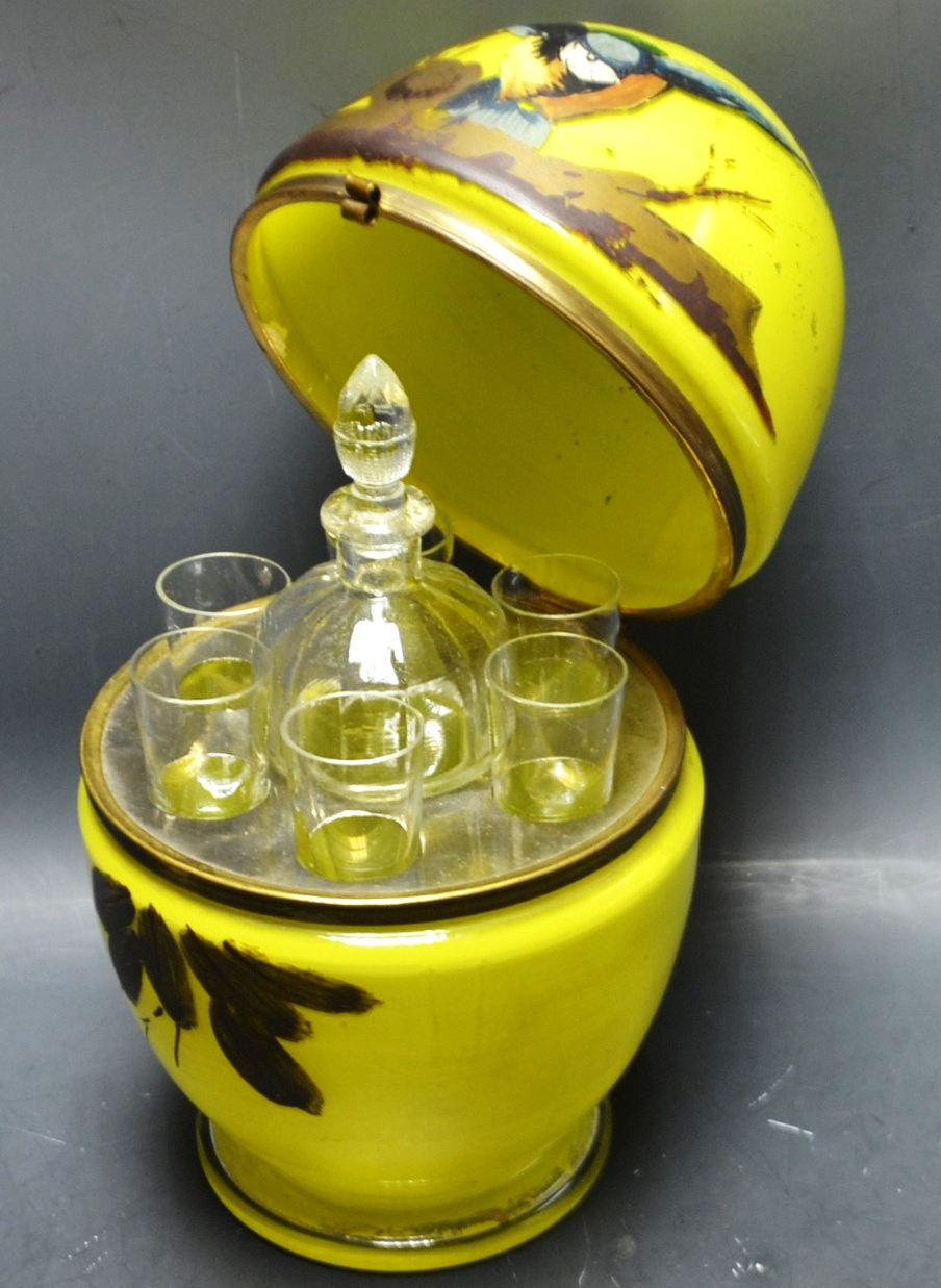 Decanter box - late 19th century