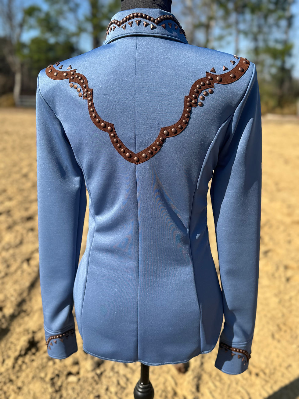 Thumbnail: Dusty Blue Ranch Shirt