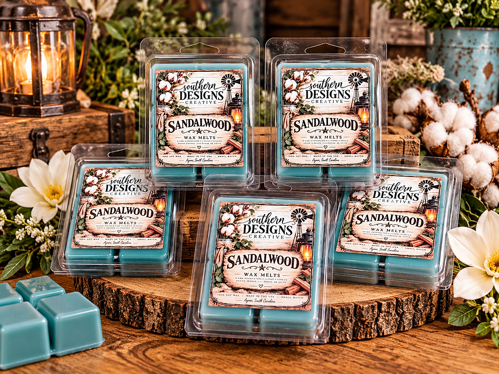 Thumbnail: Sandalwood Candles and wax melts