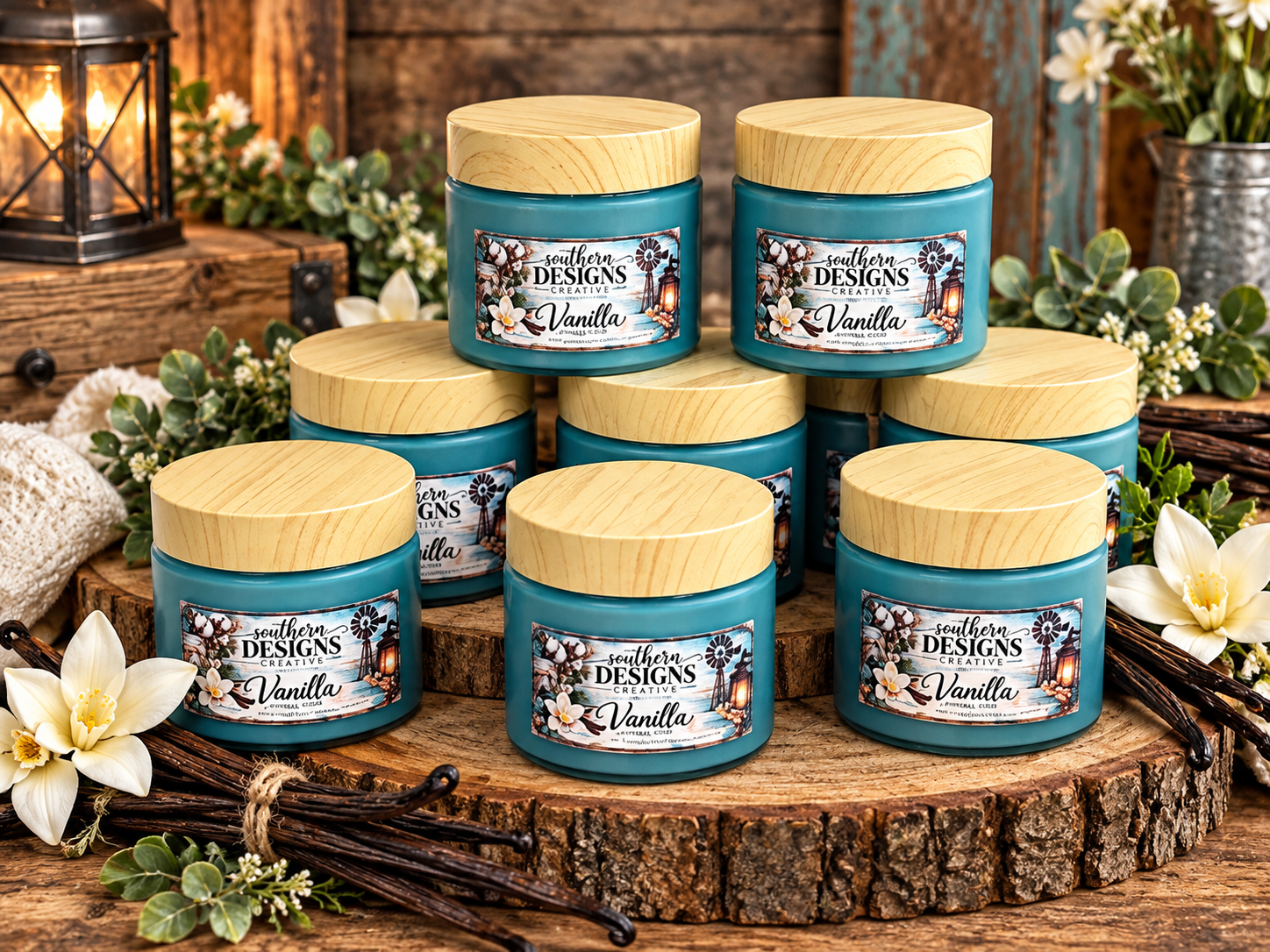 Vanilla Candles and Wax melts