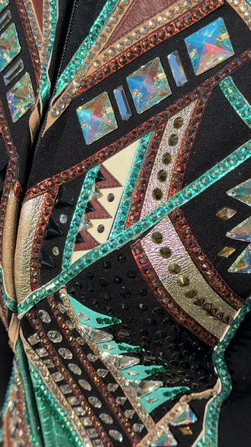 Thumbnail: Black base Showmanship Jacket