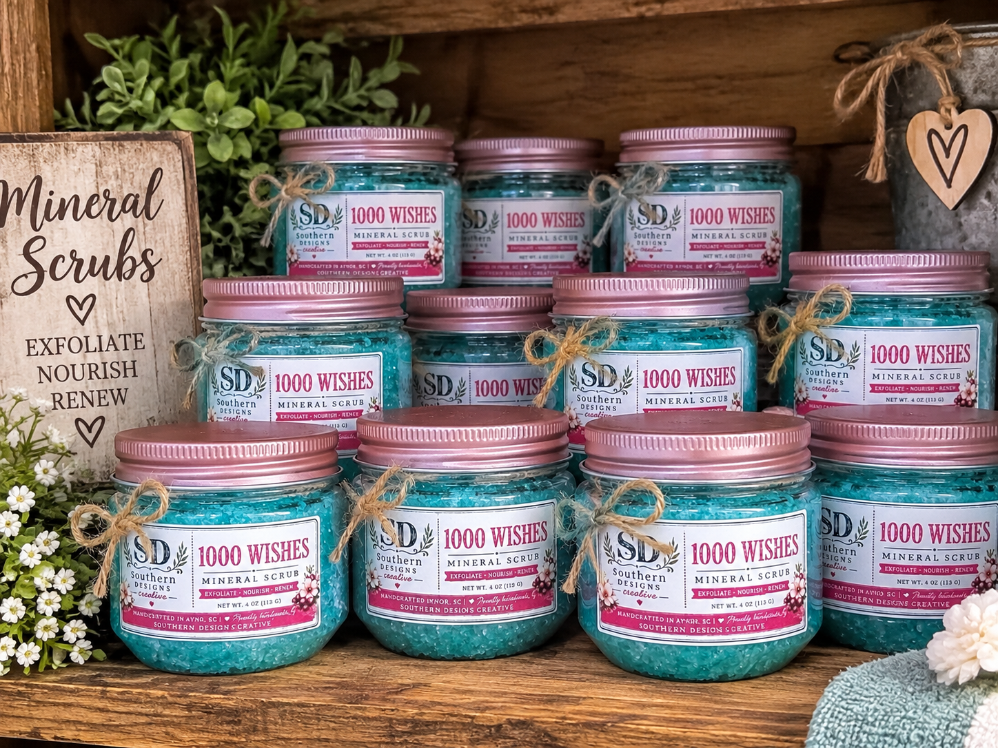 1000 Wishes Mineral Scrub