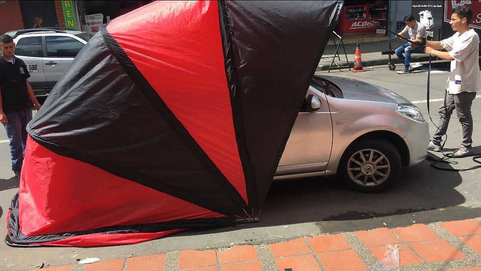 Miniatura: Garaje fácil para autos o motos