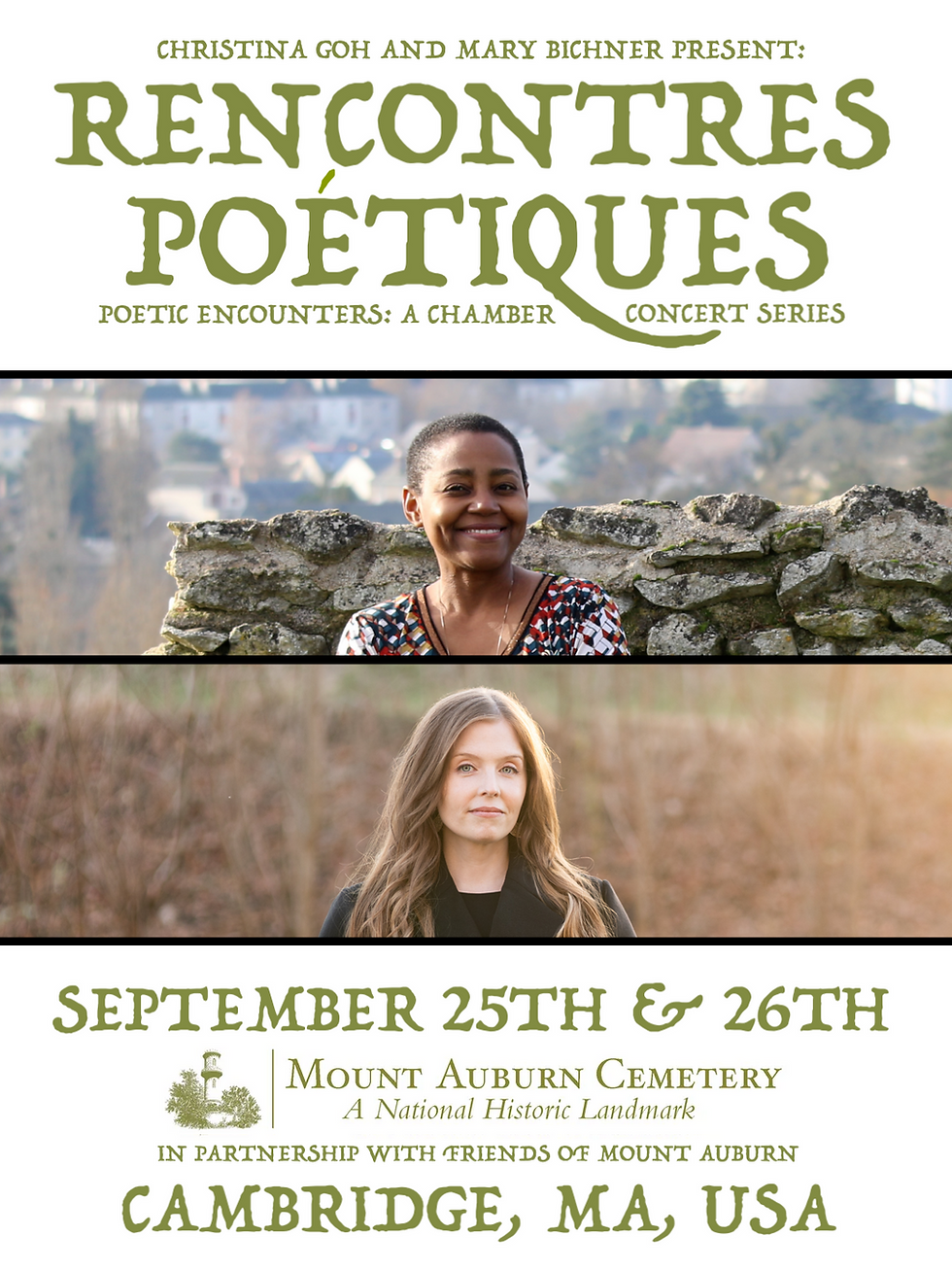 Rencontres Poétiques: Poetic Encounters Concert Series