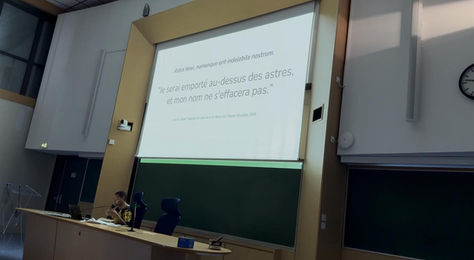 "Andromède en perspective" - Les ressources de la conférence présentée à l'Académie des Langues Anciennes France