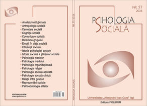 Découvrir l'article scientifique du Pr. Emmanuel Banywesize dans la revue Psihologia socială de l'Université Alexandru-Ioan-Cuza din Lași de Roumanie