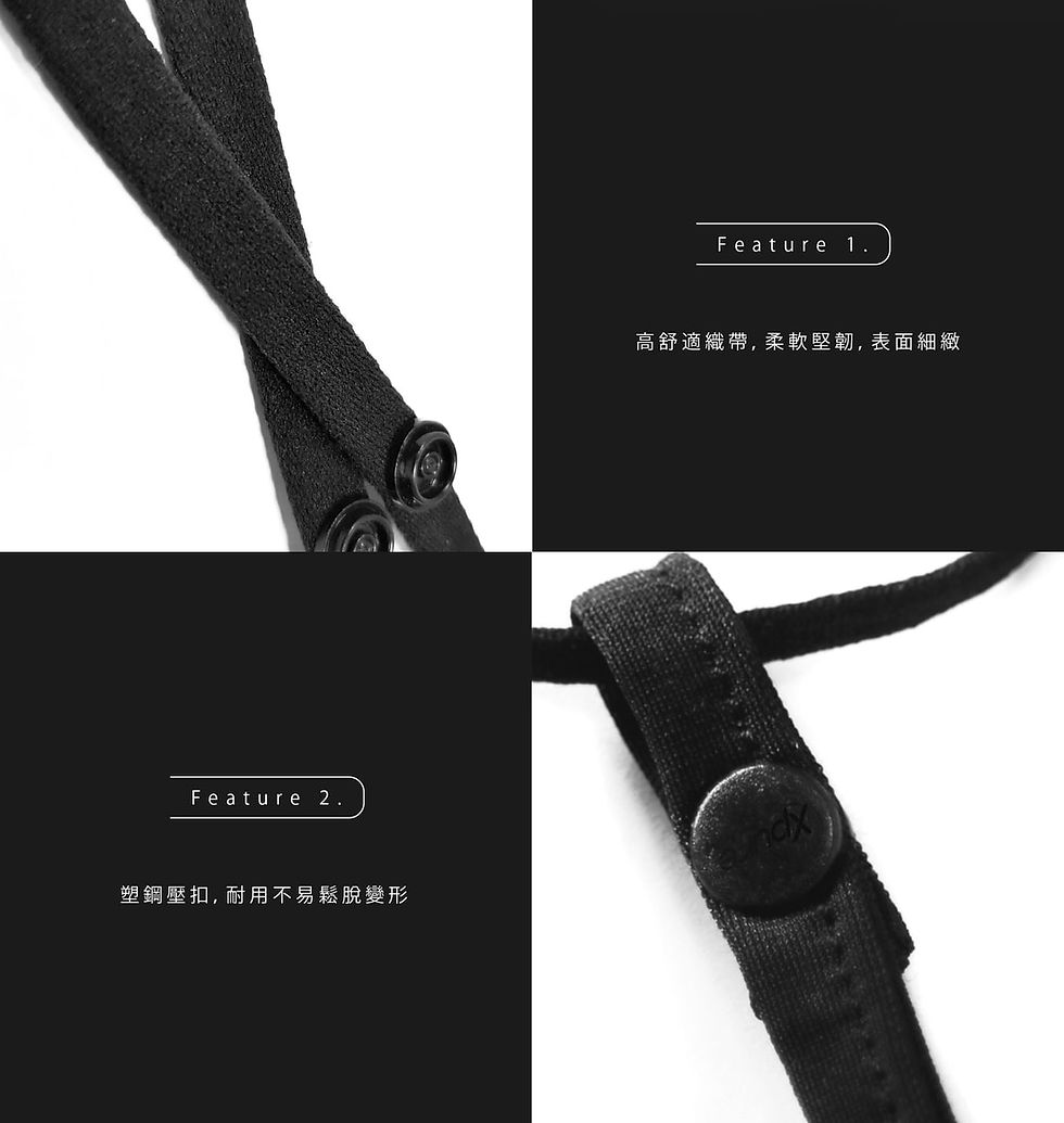 Thumbnail: Xpure 口罩專用頸掛帶 Mask Strap