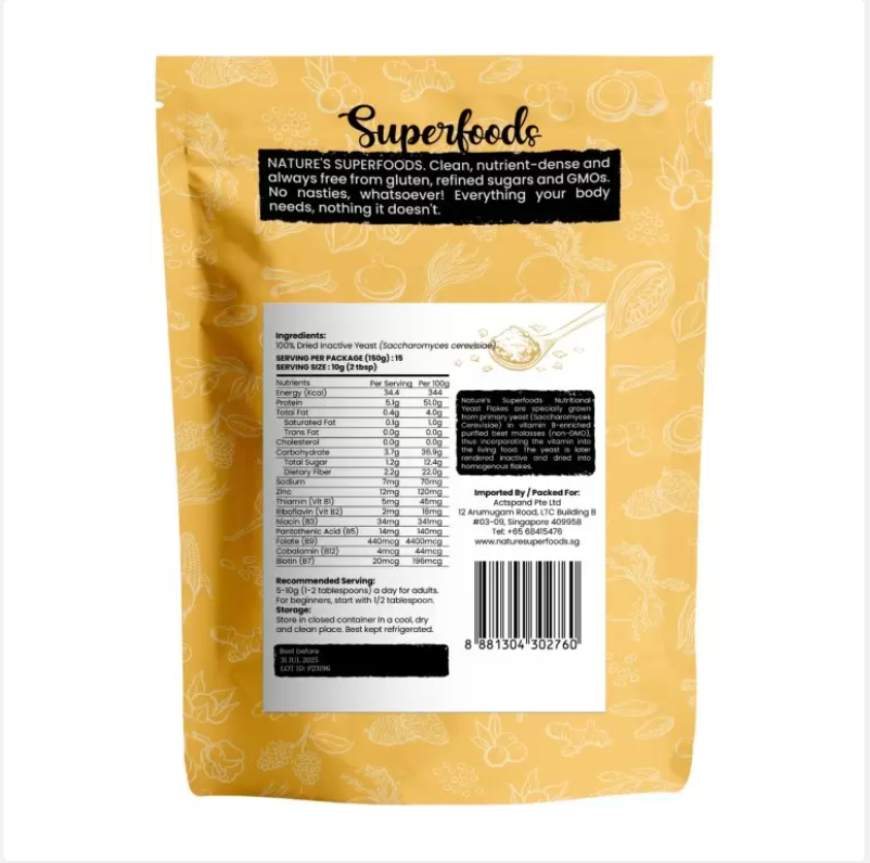 Thumbnail: Nature's Superfoods -優質營養酵母片Premium Nutritional Yeast Flakes