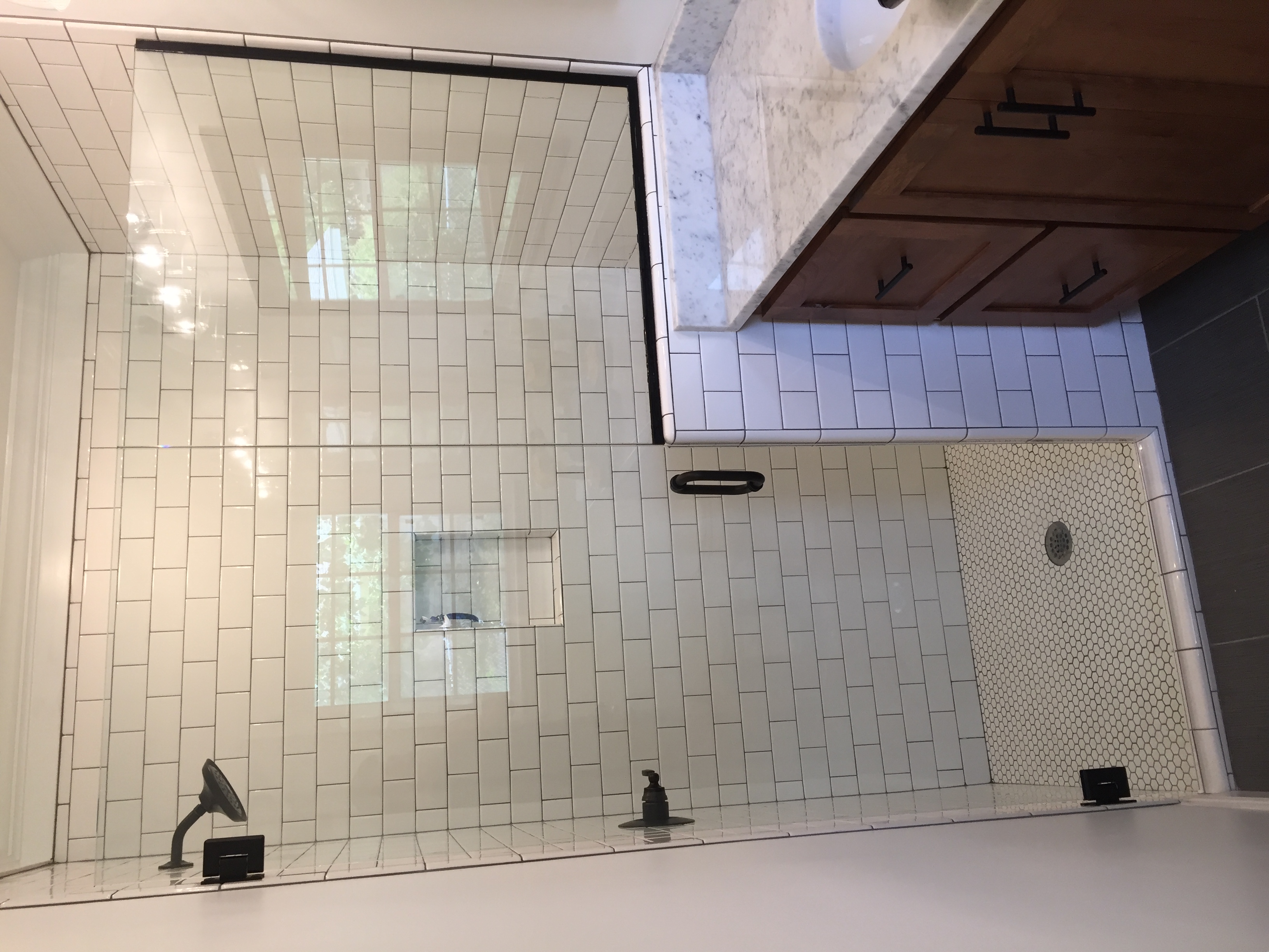 Frameless Shower