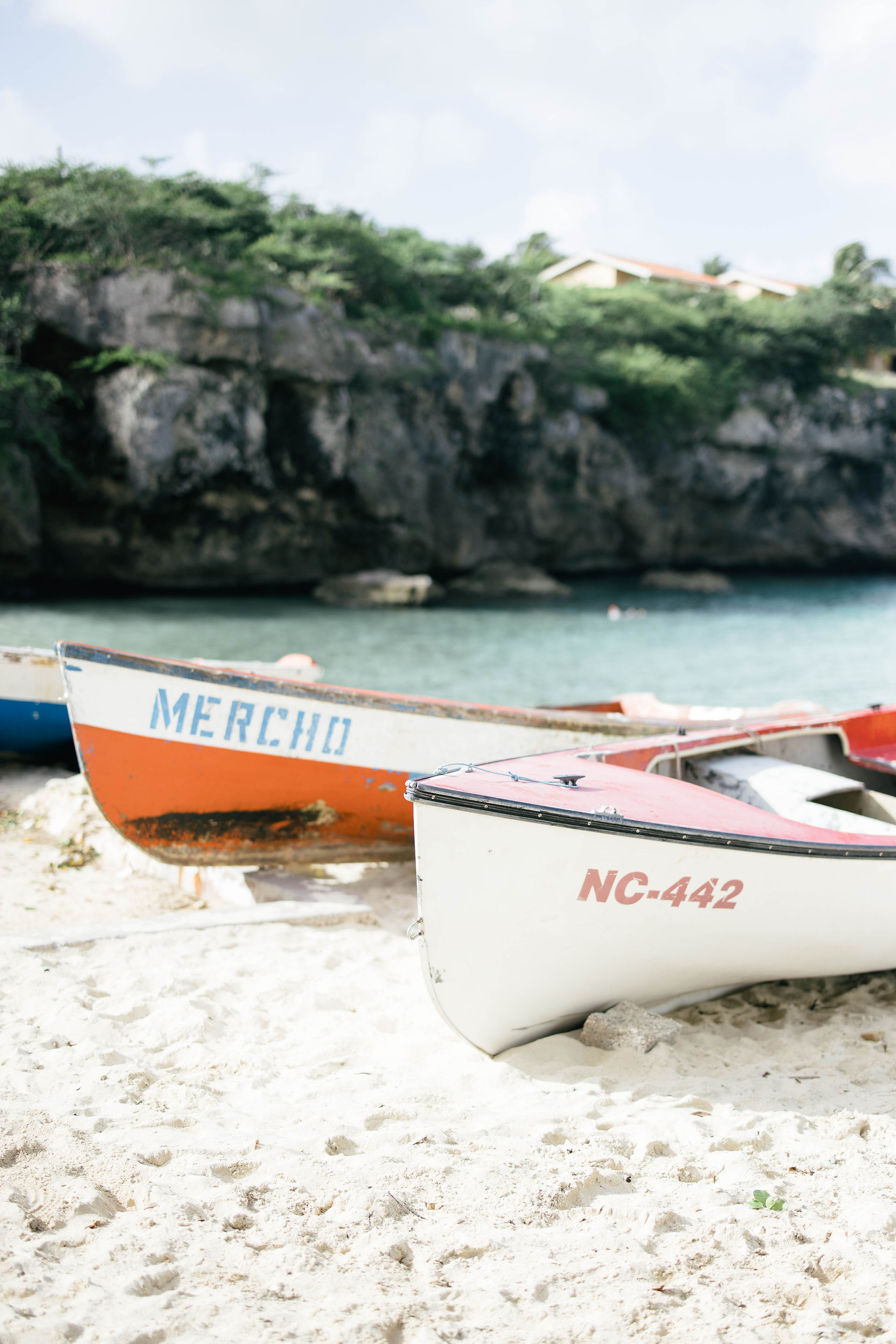 Vibrant Caribbean architecture throughout Curaçao