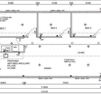 70sqm Floor Plan