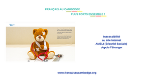 Ameli (Sécurité sociale) - impossibilité de se connecter sur le site Internet depuis l'étranger