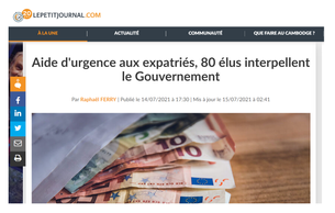 Interview de Florian Bohême pour  Le Petit Journal à propos du dispositif SOS COVID-19