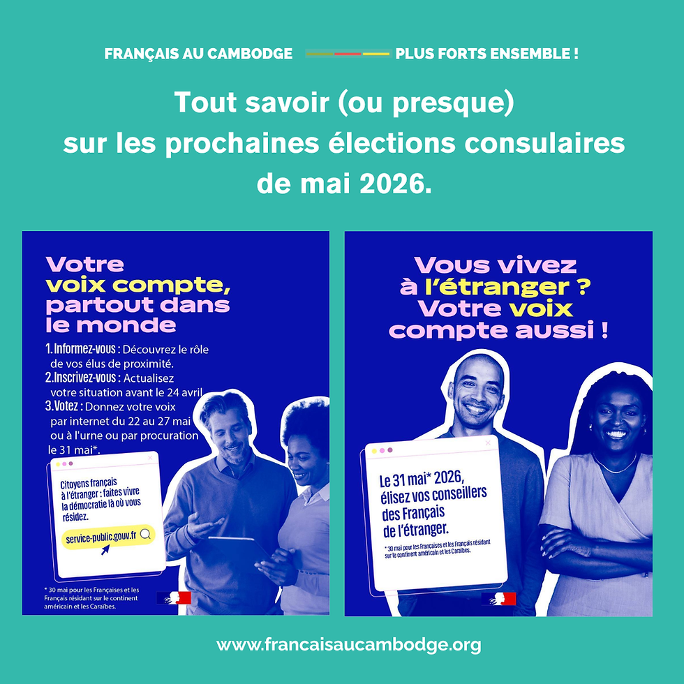 Elections consulaires de mai 2026 - Quelles sont les principales informations à savoir ?